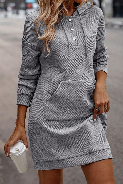 Vestido -Hoodie Dress