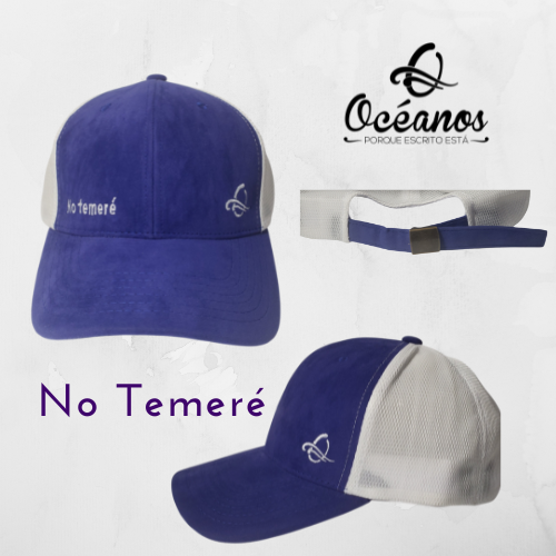 No Temeré - Gorra dos tonos