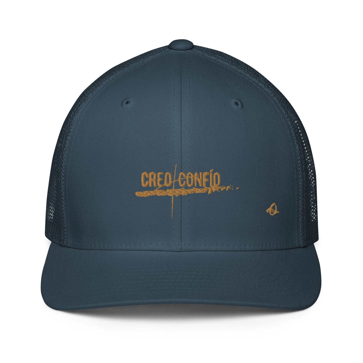 Creo + Confío Gorra trucker con malla en la parte posterior